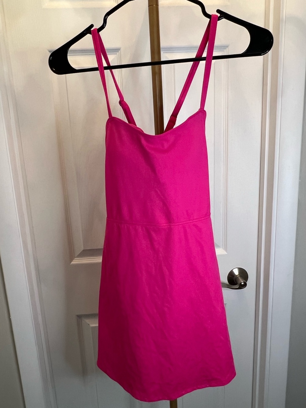 Gilly Hicks Hot Pink athletic Mini Slip Dress